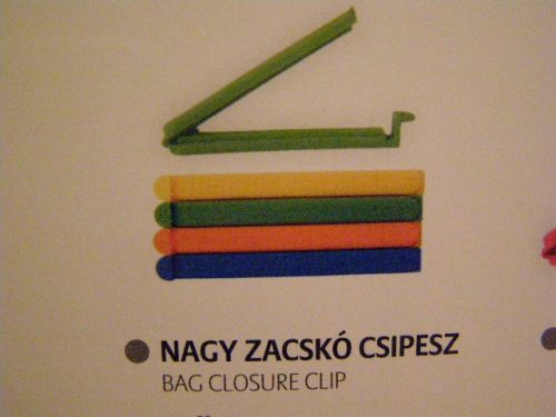 Nagy Zacskó Csipesz 5 db